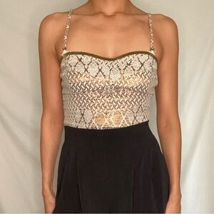 Free People Bustier Style Top